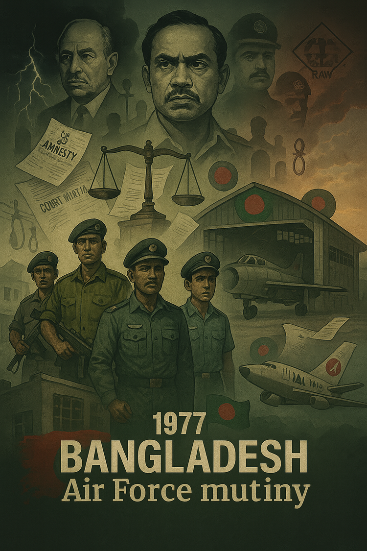 বাংলাদেশ বিমান বাহিনীর অন্ধকার অধ্যায় - ষড়যন্ত্রের ঘূর্ণি, বিদ্রোহের আগুন